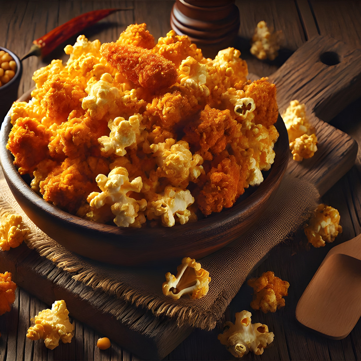 Spicy Peri Peri Popcorn